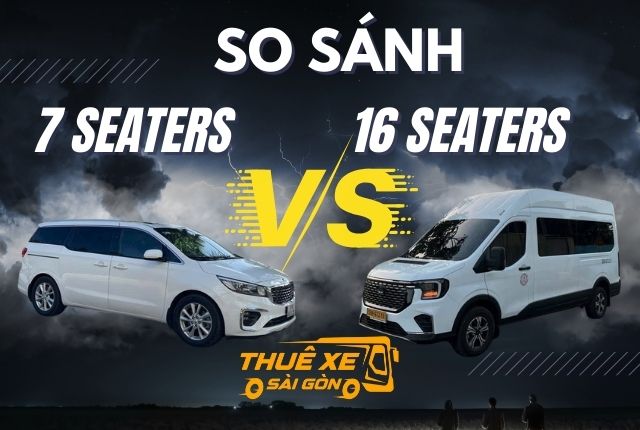 Khi nào nên thuê xe du lịch 16 chỗ thay vì xe 7 chỗ?